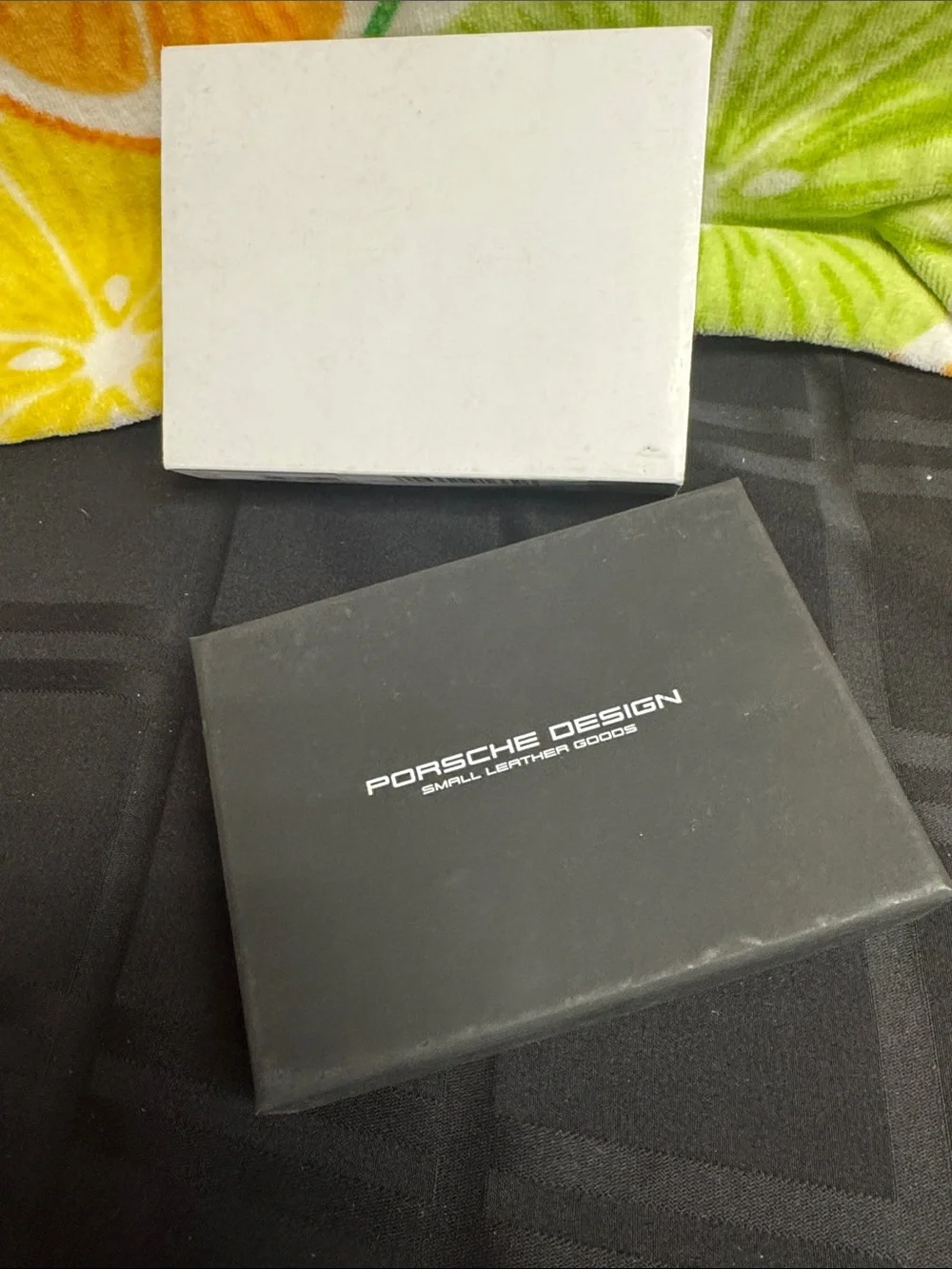 Porsche Design Bifold Black Pebble Leather Wallet